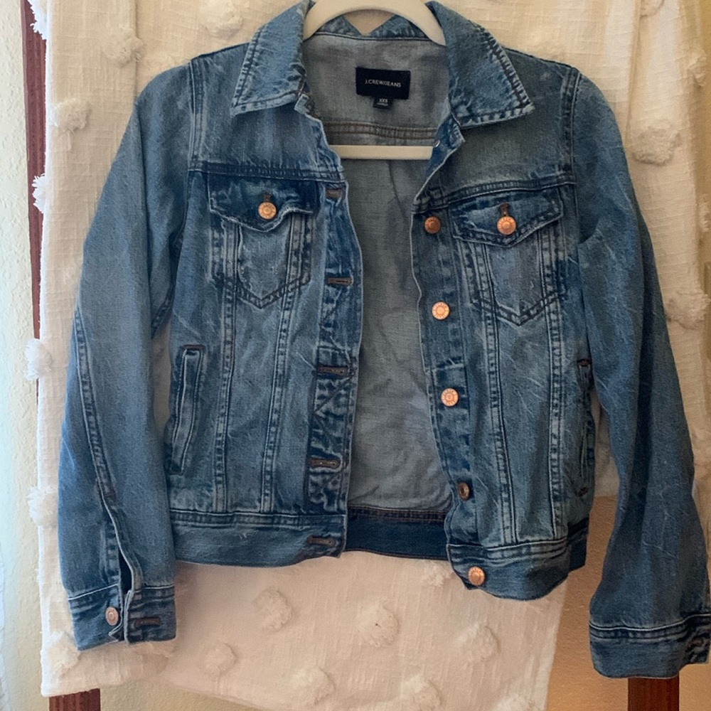 J Crew Jean jacket in excellent, used condition.